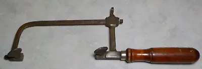 Vintage Watchmaker Jewelers Adjustable Hand Saw Bench Repair Tool Usa • $25.87