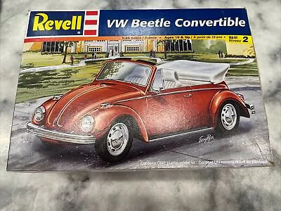 1/25 Revell Vw Volkswagen Beetle Convertible #85-2579  Model Kit • $18.99