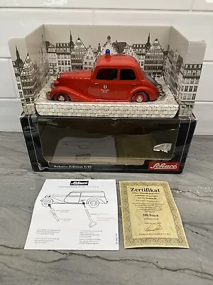 Schuco-Edition 1:18 Scale Diecast Mercedes Benz 170 V “Feuerwehr” • $79