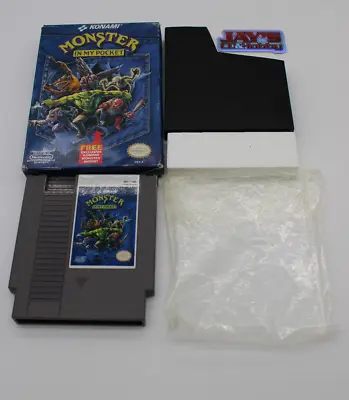 Monster In My Pocket Nintendo NES Near Complete Authentic Tested And Working • $299.99