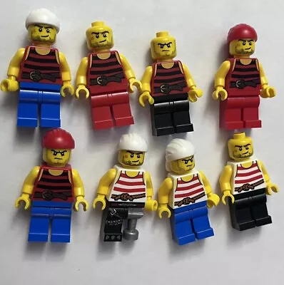 Lego Lot Of 8 Pirate Minifigures Mini Figures • $29.99