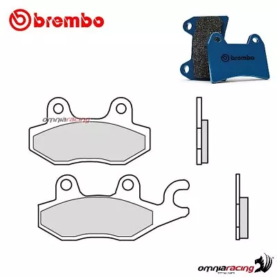 Brembo Rear Brake Pads CC Road Carbon Ceramic For Kawasaki W800 Cafe 2019 • £18