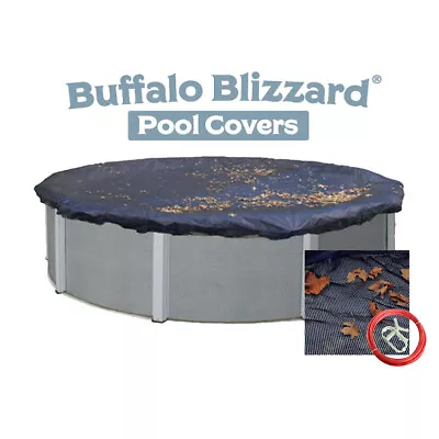 Buffalo Blizzard Swimming Pool Deluxe Plus Winter Closing Cover W/ Leaf Net  • $160.94