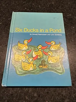 Vintage 1970 Six Ducks In A Pond Childrens Early Reader Book SRA Reading Program • $8