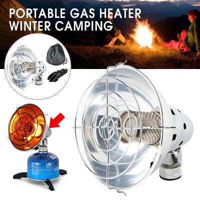 Portable Gas Heater Warmer Heating Stove Outdoor Camping With Stand • $34.93