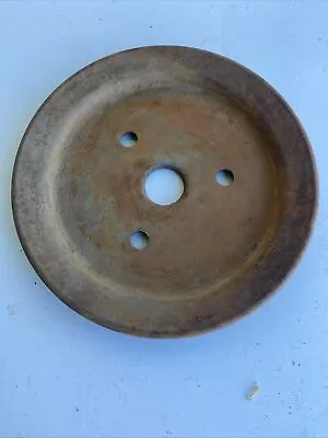 Holden 6 Red Motor Air Conditioning/Power Steer Crank Pulley • $50