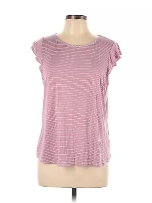 C'est La Vie Women Pink Sleeveless T-Shirt L • $15.74