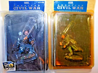 BRITAINS Ltd. 2010 Metal Civil War Union Infantry 2 Boxed Sets #31049 31096 B • $19.99