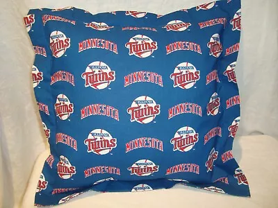 Minnesota Twins MLB 14  Cotton Fabric Throw Pillow/Cover/Stuffed Washable • $19.99