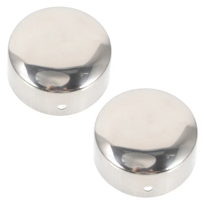 £3.75 • Buy 2pcs Handrail End Cap Rail Support Decorative Tube Protector Handrail Accessory