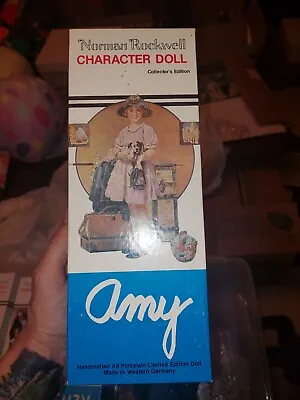 $20 • Buy Norman Rockwell Character Doll Collector's Edition Amy & Puppy