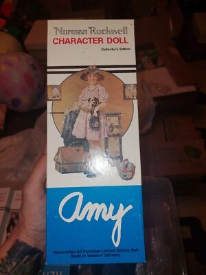 $20 • Buy Norman Rockwell Character Doll Collector's Edition Amy & Puppy