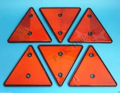 Triangle Reflectors For Driveway Fence Posts Garden Walls & Trailers • £7.98