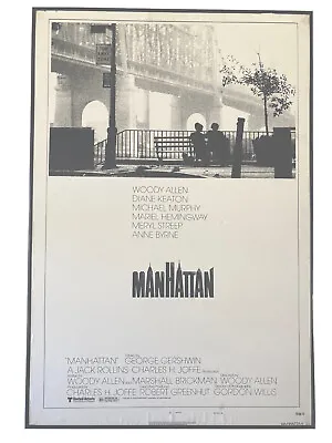 Original ‘Manhattan’ Movie Poster Framed • $300