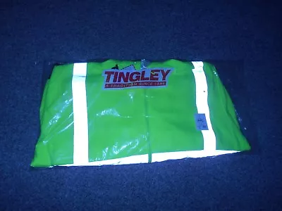 Tingley High- Visibility Hooded Sweat Shirt 5XL ANSI 107 Class 3 S78122 LIME GRN • $36.95