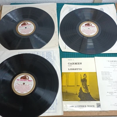 £49.99 • Buy Emi Asd 331-3  Gold Cream Beecham & De Los Angeles - Bizet Carmen