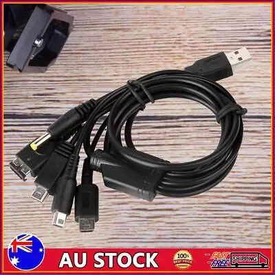 5 In1 USB Charger Cable Universal 1.2m/4 Ft For Nintendo NDSL / NDS NDSI XL 3DS • $9.89