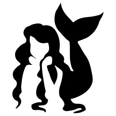 5  LITTLE MERMAID V3 Vinyl Decal Sticker Car Window Laptop Disney Princess Ariel • £3.69