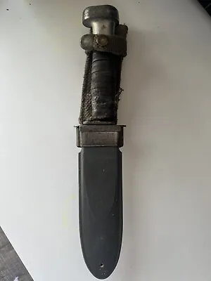 Ww2 Usn Mk1 Geneva Forge Fighting Knife W/scabbard 🗡🇺🇸⚓️ • $75