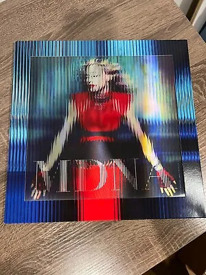 Madonna MDNA Deluxe Edition Holographic Vinyl LP Sleeve • $399.99