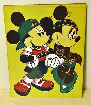 DISNEY MICKEY & MINNIE MOUSE Green 16x20 Poster • $6.95