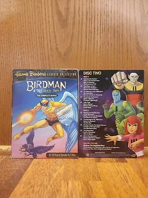 Hanna Barbera Birdman And The Galaxy Trio The Complete Series 2 DVD Set • $15