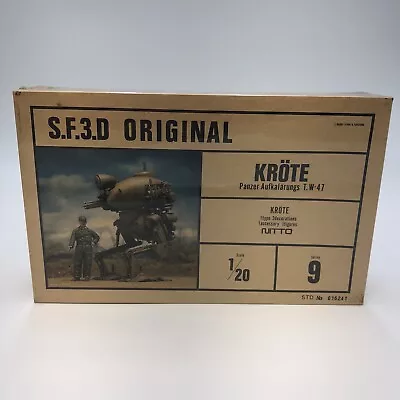 NITTO 1/20 Vintage Kit KROTE S.F.3.D ORIGINAL Maschinen Krieger Model Kit • $140