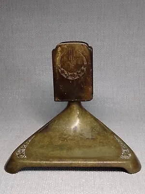 Antique German Bronze Match Box Holder And Ashtray UK Only  • £11