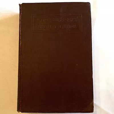 1936 Bookkeeper's Handy Guide Book Vintage Accountant Book • $11