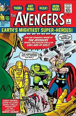 AVENGERS #1 Poster Marvel 2011 Asgard Press New Sealed 20  X 28  • $5.02