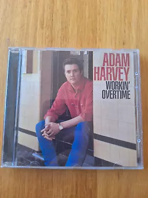 Adam Harvey - Workin Overtime - Country Music Cd - Oz Seller • $11.95