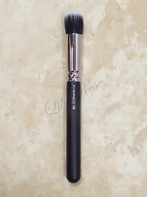 MAC 130 Short Duo Fibre Brush GOAT HAIR/SYNTHETIC BLEND DISCONTINUED New • $87.79