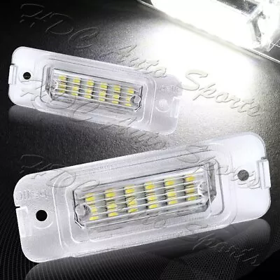 For 2005-2011 Mercedes-Benz ML-Class W164 White 18-SMD LED License Plate Lights • $13.99