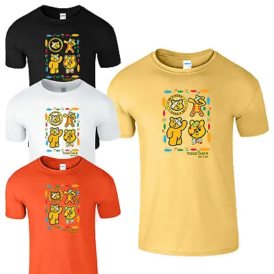 £10.99 • Buy Spotty Day 2022 School Bear KIds T Shirt Children In Need Support  Boys Tee Gift