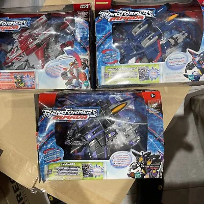 £300 • Buy Transformers Armada Maxcon Starscream Thundercracker Skywarp W Minicons