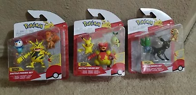 Pokemon Magmar Electabuzz & Umbreon Battle Figures • $90