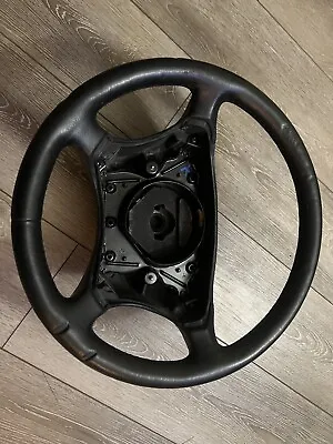 00-06 Mercedes W220 S430 S500 CL500 Driver Steering Wheel Black S55 CL55 • $50