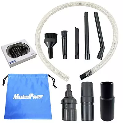 MaximalPower 8PC Mini Vacuum Attachment Tool Kit For Bissell Miele Shark W/ Bag • $13.99