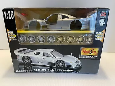 Maisto Assembly Line 2000 Mercedes GLK-GTR Die-Cast Metal Model Kit 1:26 New • $24.99