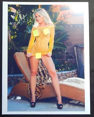 Michelle Baena Playboy Model SIGNED 8x10 COLOR PHOTO • $15