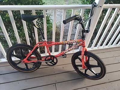 1992 Dyno Detour Orange Splatter Rare Bmx Vintage • $1500