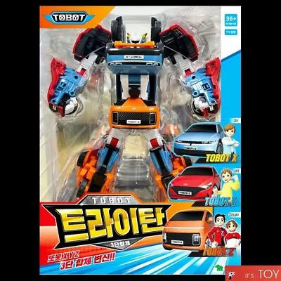 TOBOT TRITAN X Y Z Big Size Integration Transforming Robot Cars Figure Toy 2023 • $187.96