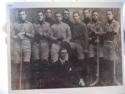 1902 Yale Hockey Team Enlarged 16 X 20 Photo New Haven Connecticut • $24.99