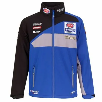 Official Pata Yamaha Racing Team Softshell Jacket  -  19YAMWSBK-R-AJ1 • £69.99