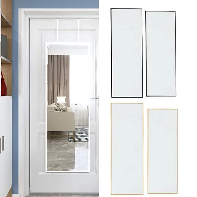 Full Length Long Mirror Wall/Over Door Hanging Mirrors Bedroom Dressing Makeup • £20.95