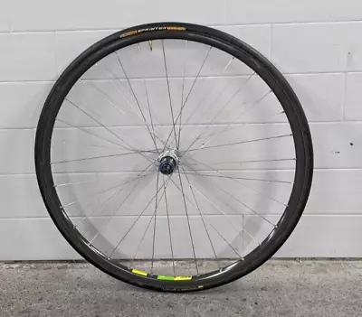 MAVIC MACH 2 CD 2 TUBULAR ON SHIMANO 600 HUB REAR WHEEL VINTAGE 32 H ROAD 28  • $79.95