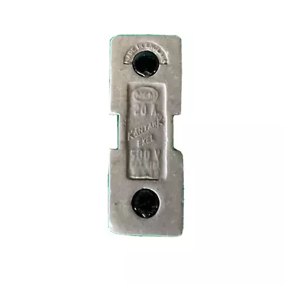  20 Amp Ceramic Fuse Re-wireable MEM Kantark • £10