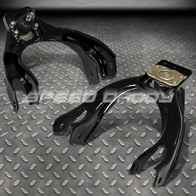 Adjustable Steel Front Camber Kit For 94-01 Integra Dc2 92-95 Civic Eg Black • $39.99