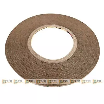 3M Adhesive Sticker Tape 3mm 50m Brown Sticker Double Side Heavy Hard Glue 0.3cm • $9.99