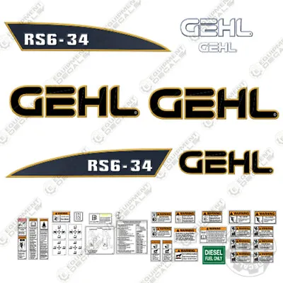 Fits GEHL RS6-34 Decal Kit Telescopic Forklift  Replacement Stickers • $189.95